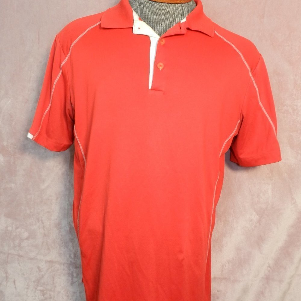 Mens Nike Red Golf Shirt Size M
